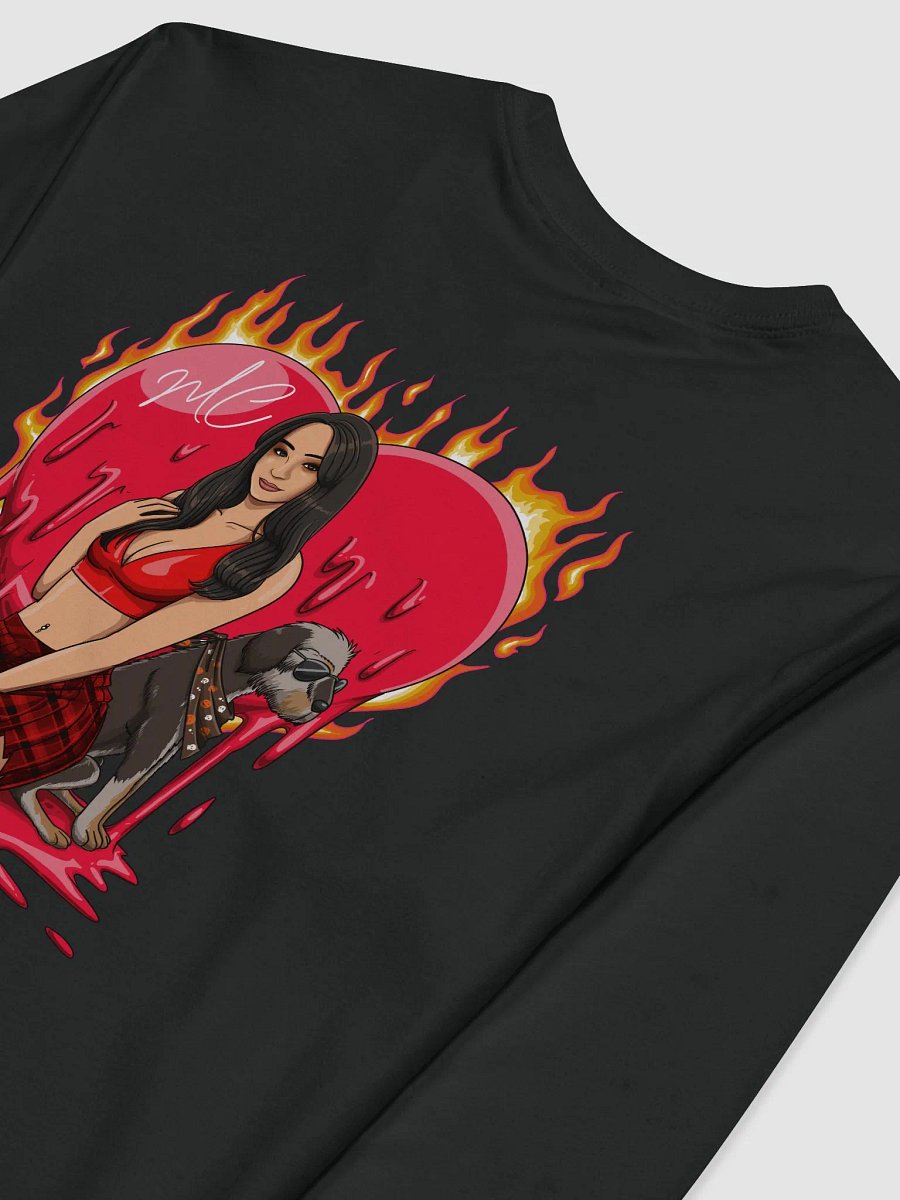 Heart on Fire Long Tee product image (8)