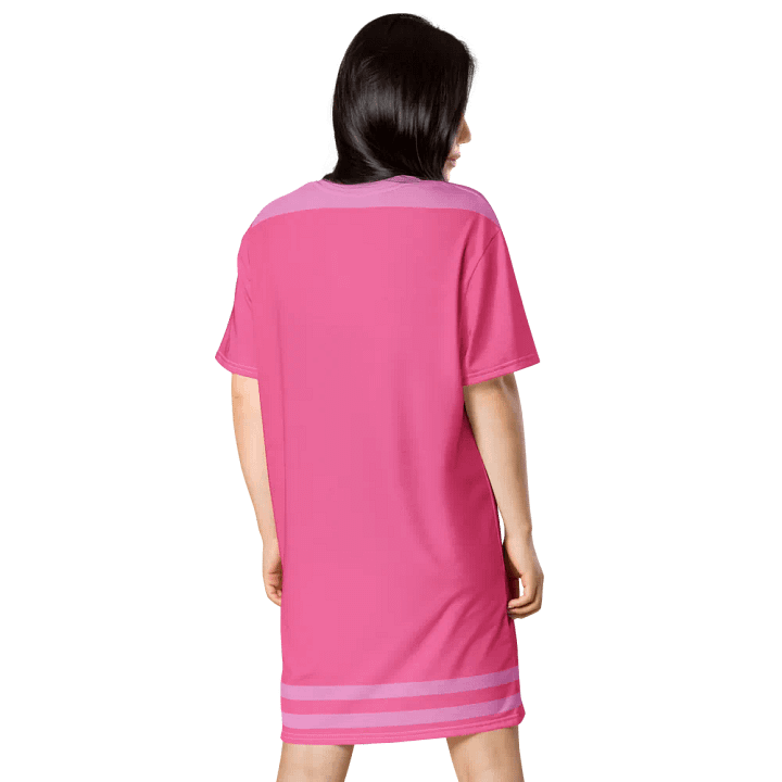 Pink Striped All-Over Dress product image (2)