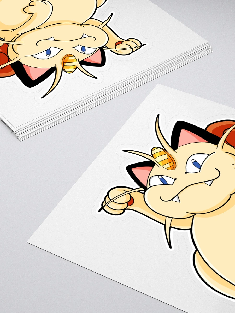 Chubby Meowth Large Sticker product image (4)