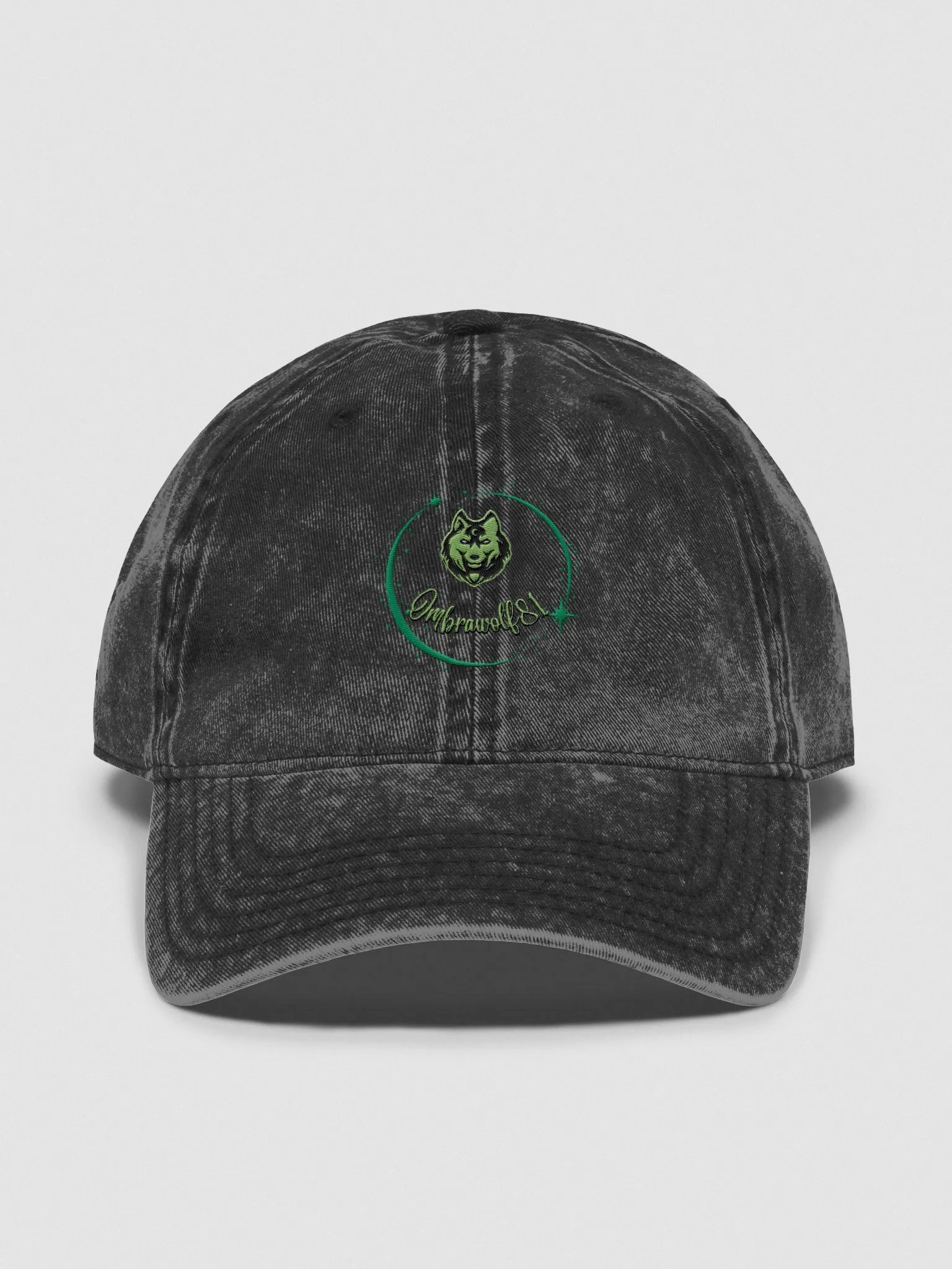 Wolf Stone Wash Cap product image (1)