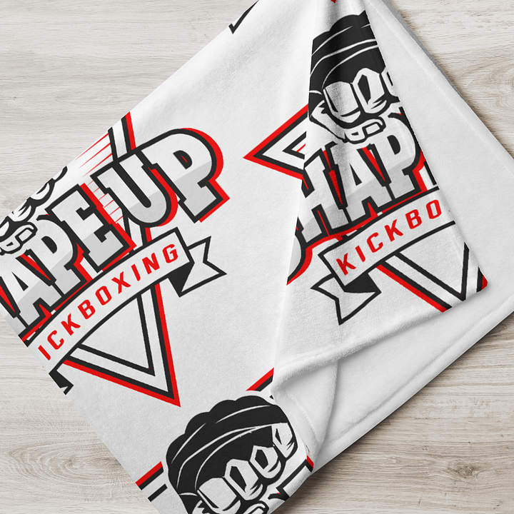 Shape Up Kickboxing Graphic Throw Blanket product image (2)