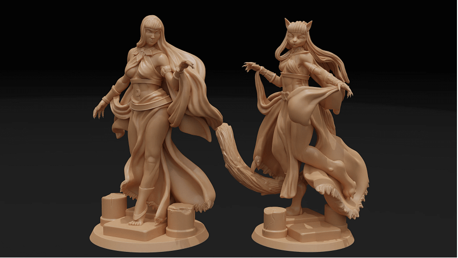 Kamaria the Werepanthress - Werepanthress Form product image (3)