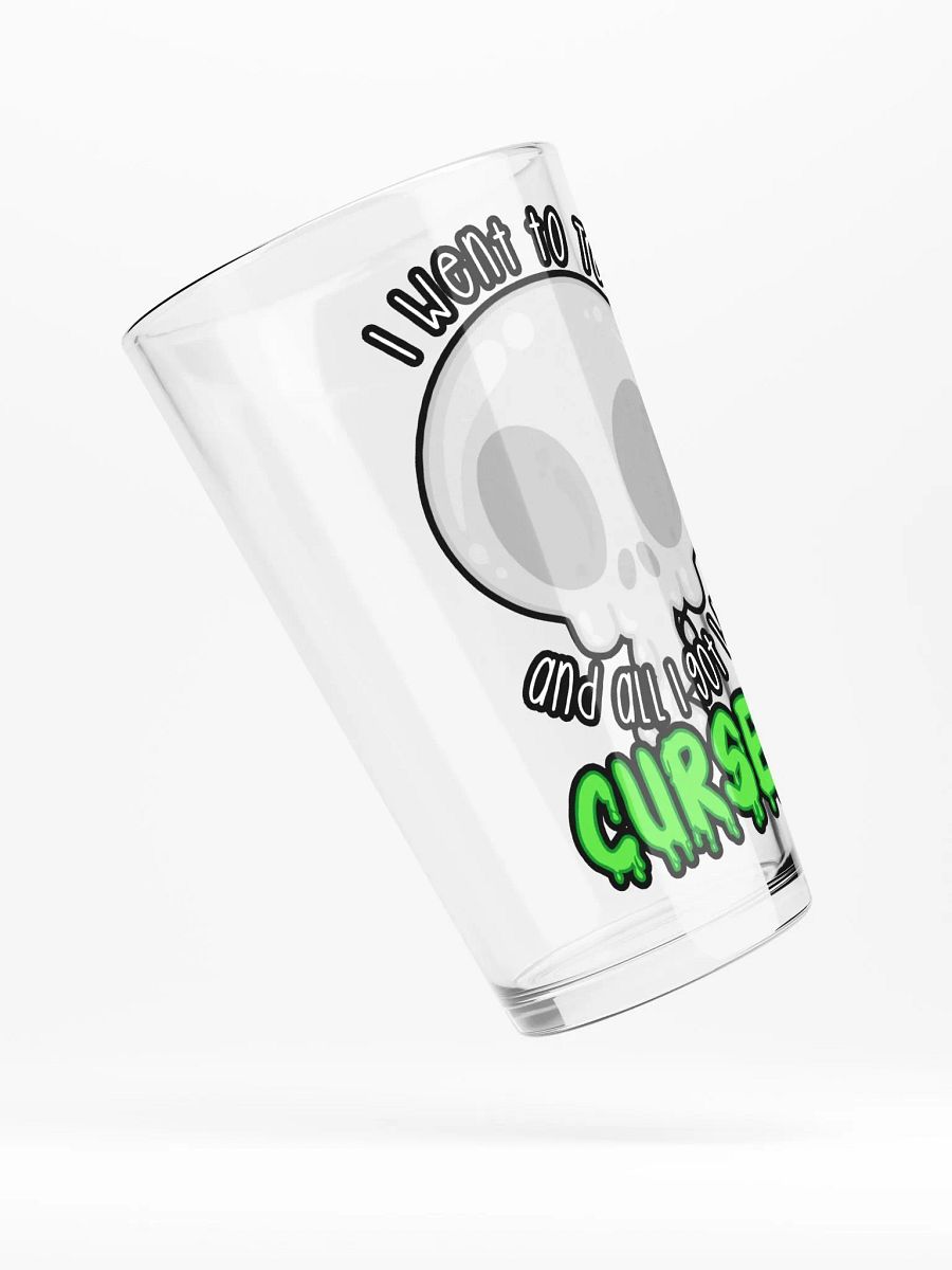 All I Got Was Cursed - Priest - Pint Glass product image (4)