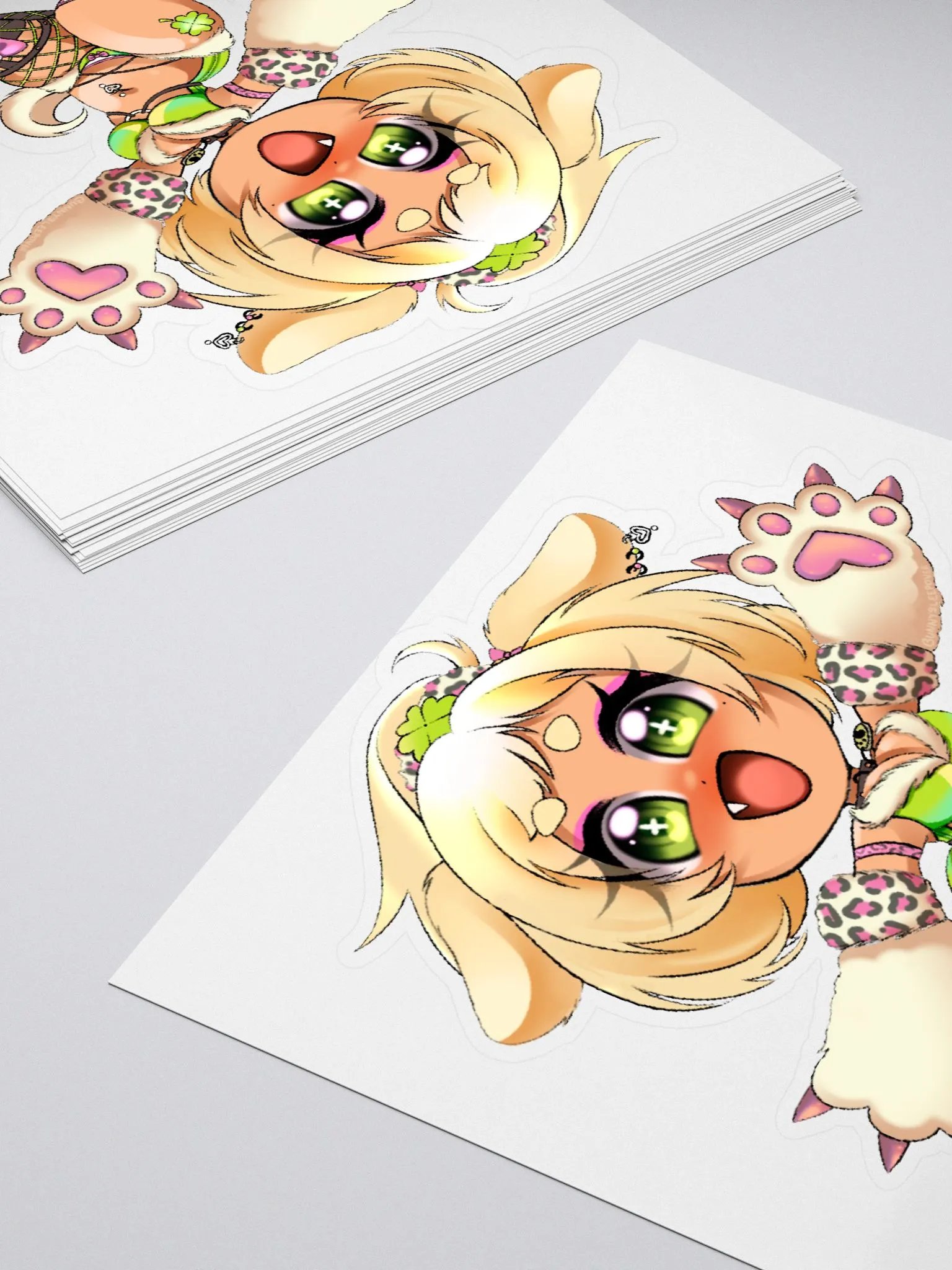 Lucky Pochi x BunnySleepover sticker product image (4)