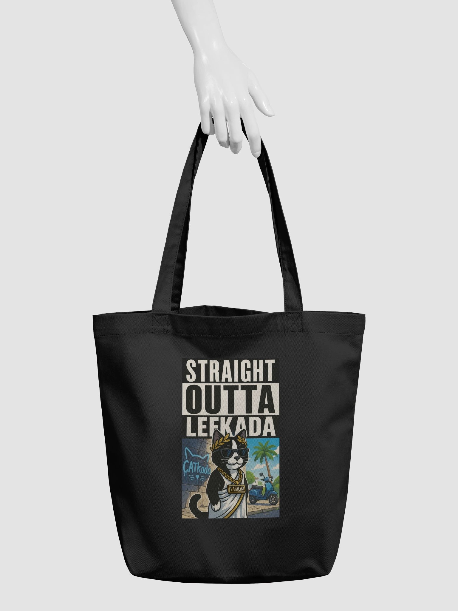 STRAIGHT OUTTA LEFKADA ECO-FRIENDLY BAG product image (3)