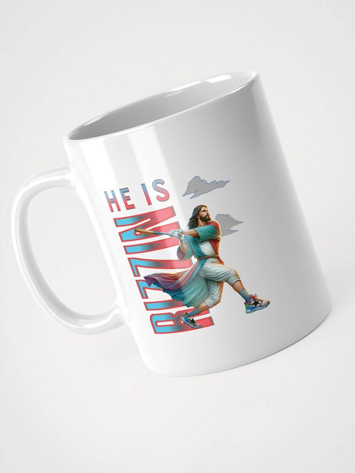 He Is Rizzin Baseball Mug product image (2)