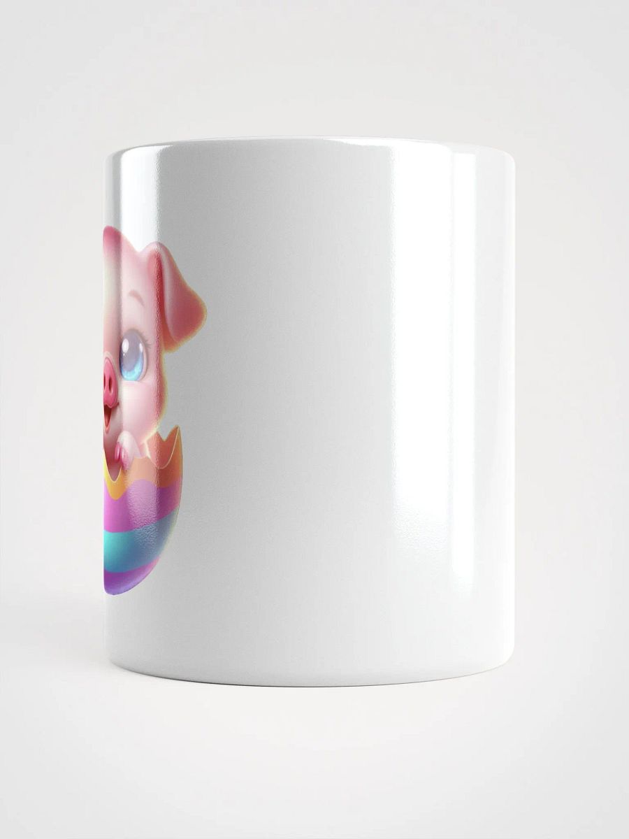 Pig Easter Egg - White Mug product image (3)