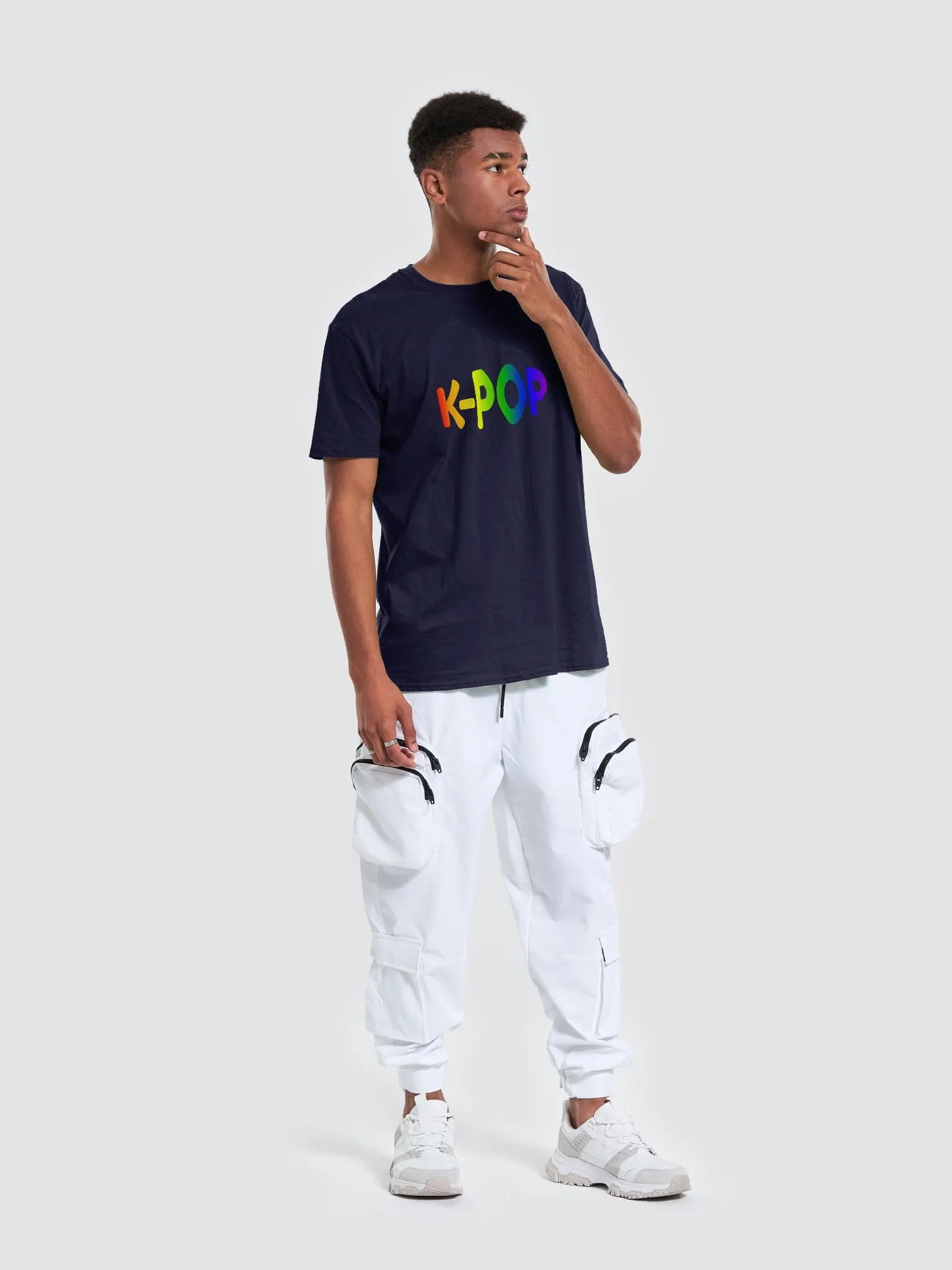 Rainbow K-Pop Unisex Softstyle T-Shirt product image (19)