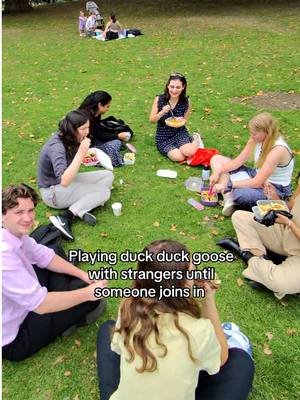 Duck duck goose with strangers 😭 #fyp #foryou #viral 