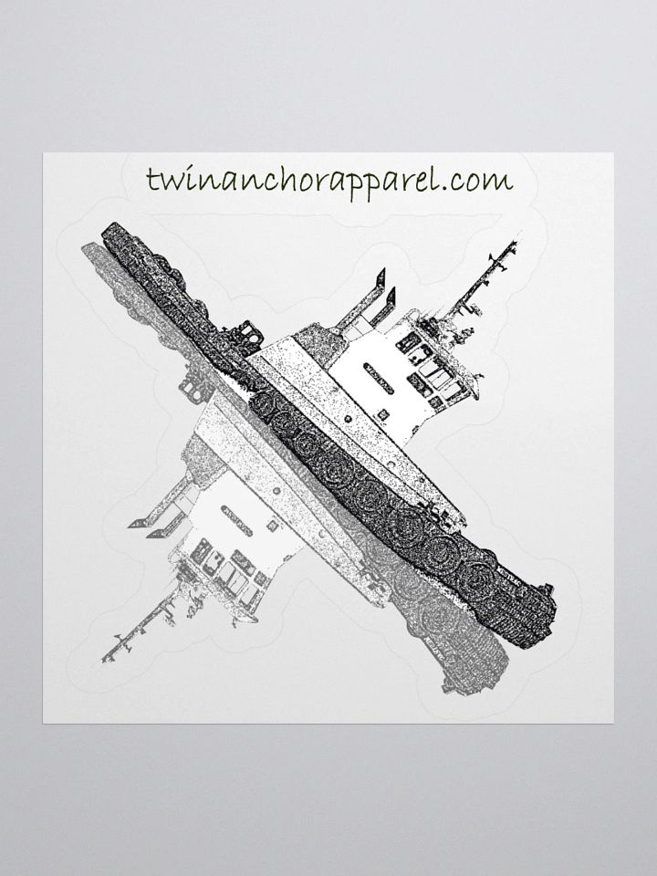 Westrac tug Kiss Cut Stickers product image (3)