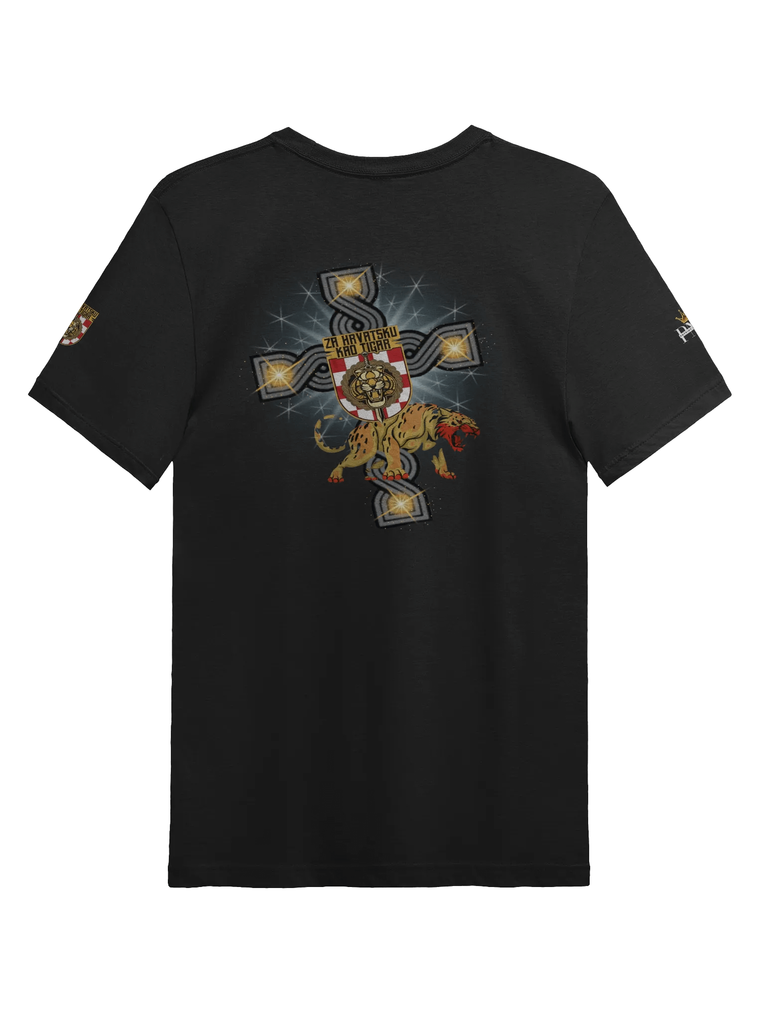Za Hrvatsku Kao Tigar Patriotic Tee product image (4)