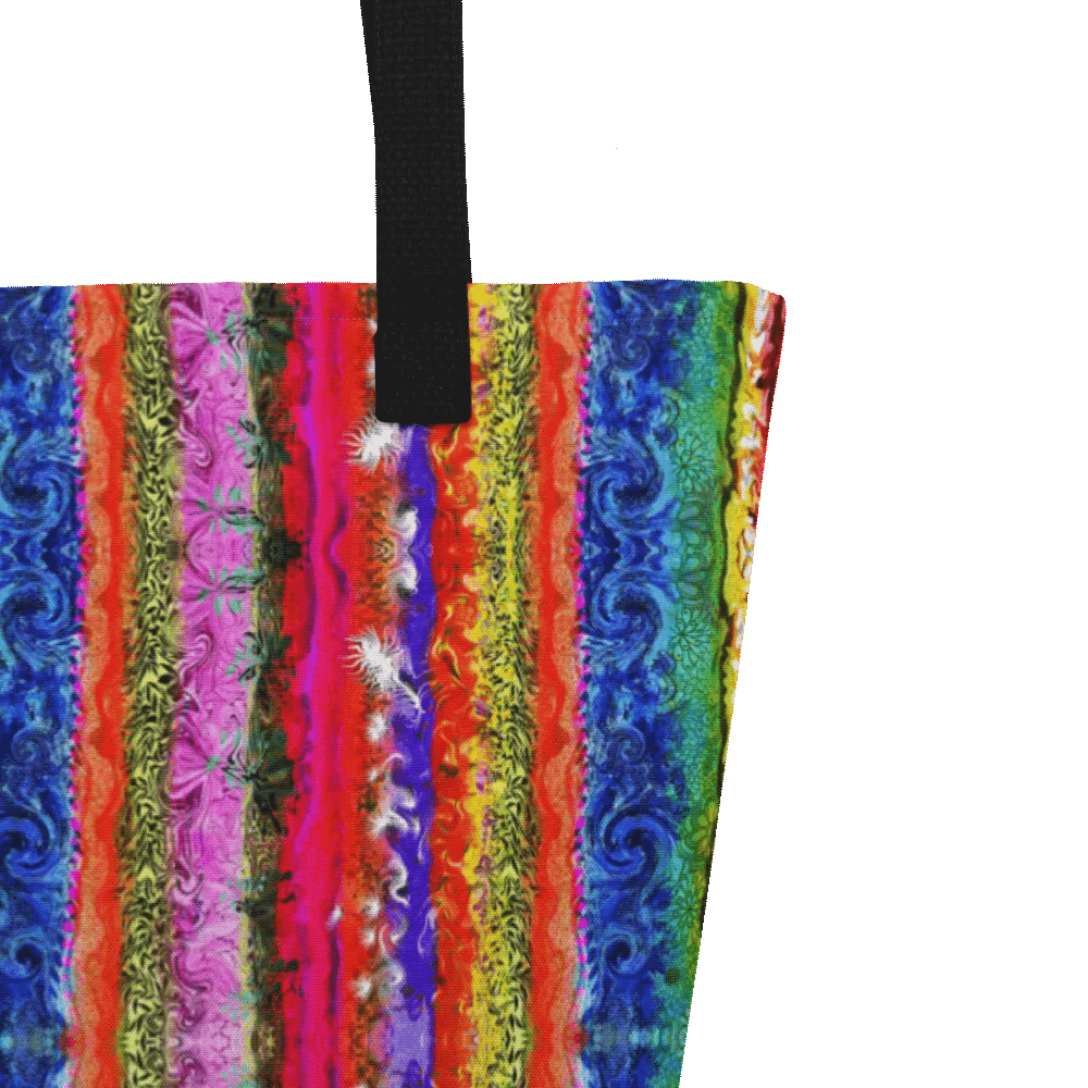 Boho colorful Stripes Tote Bag product image (4)