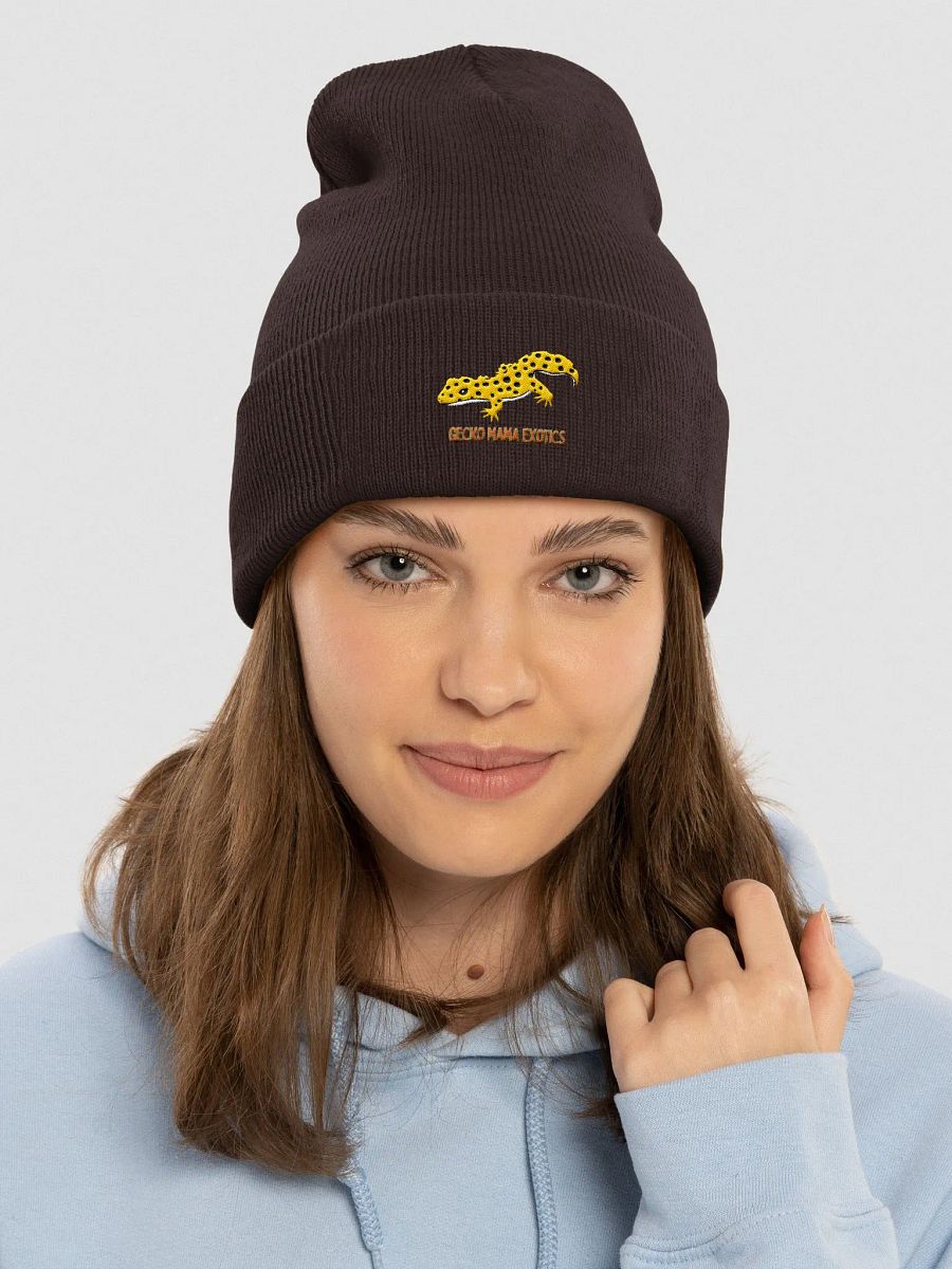 Gecko Mama Exotics Cuffed Beanie product image (3)