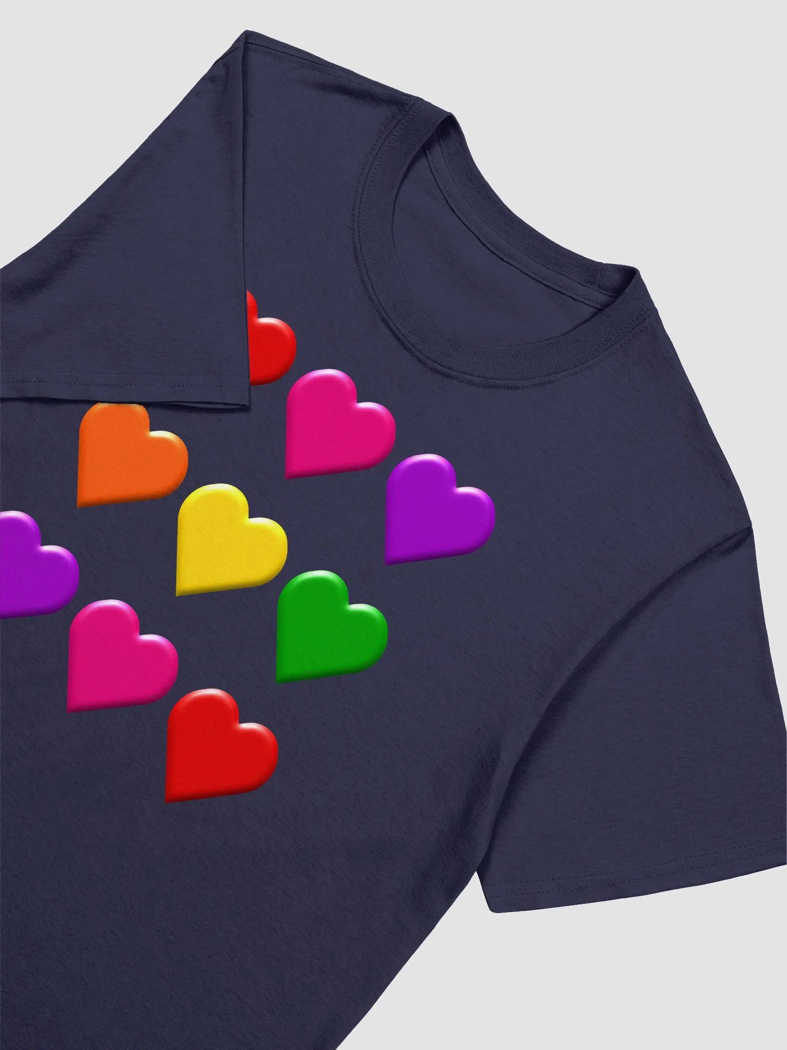 Valentine Hearts Unisex Softstyle T-Shirt product image (20)