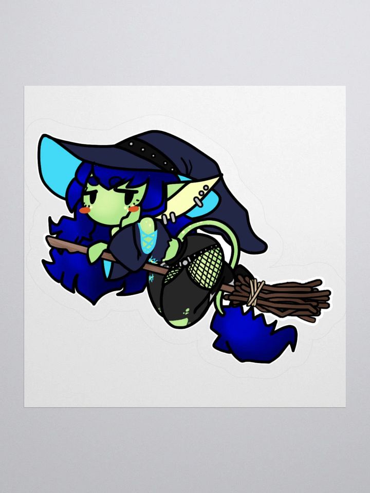 Floaty Witch Sticker (Updated) product image (2)