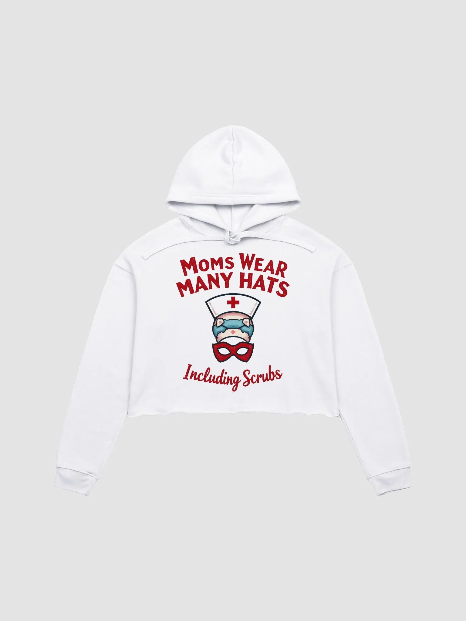 Supermom Nurse Crop Hoodie product image (3)