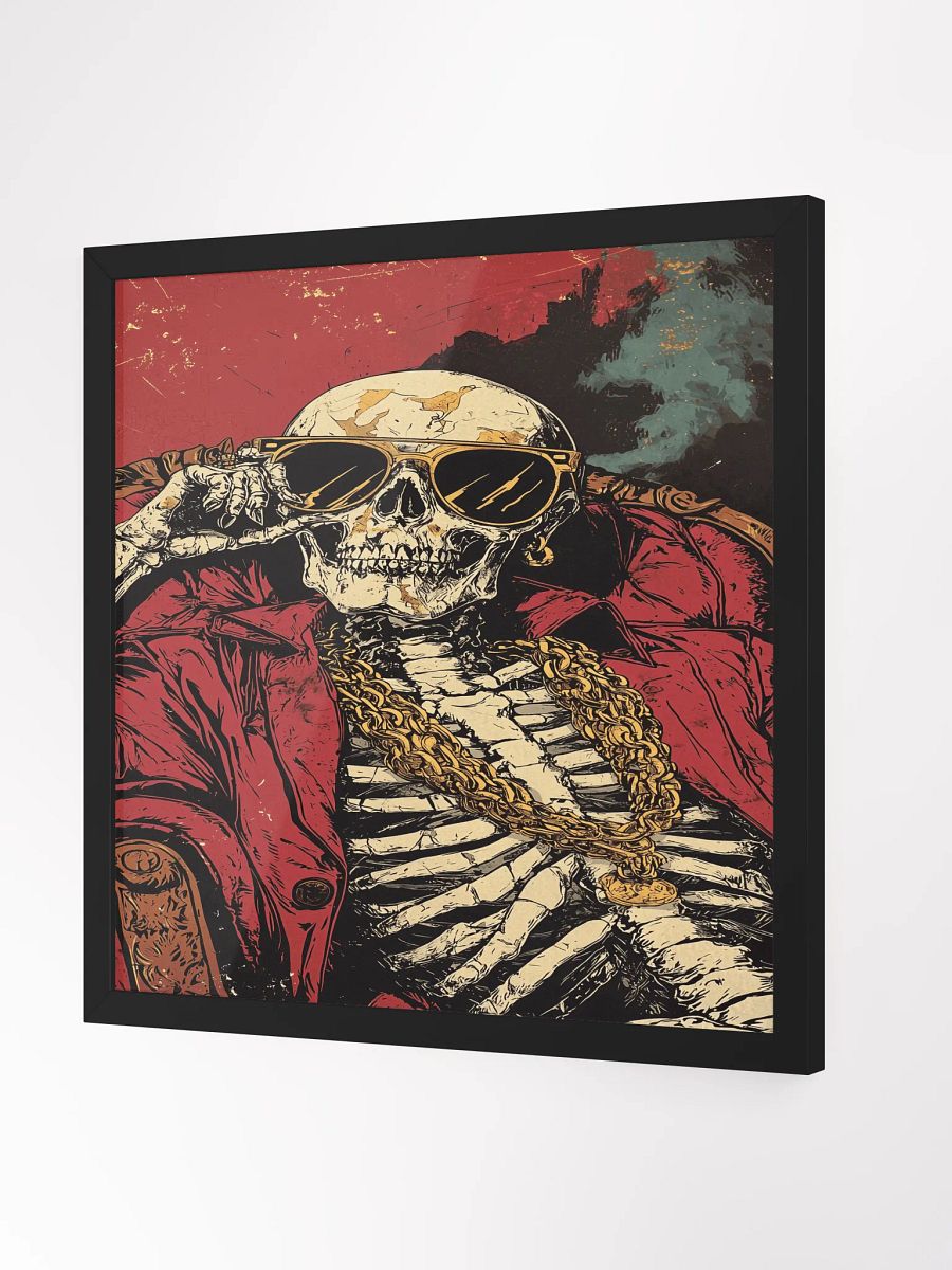 Chic Skeleton Vibes Poster product image (2)