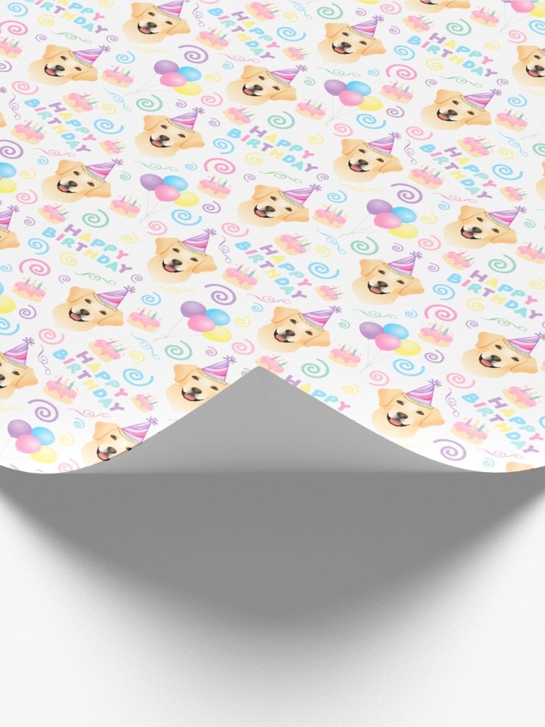 Labrador Retriever Birthday Wrapping Paper product image (2)