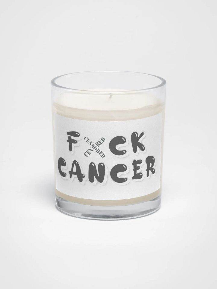 Empowerment Scent: F*CK CANCER Soy Wax Candle product image (2)