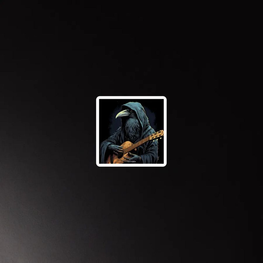 Premium Vinyl Magnet ⚫️ Strings of the Crow Man product image (5)