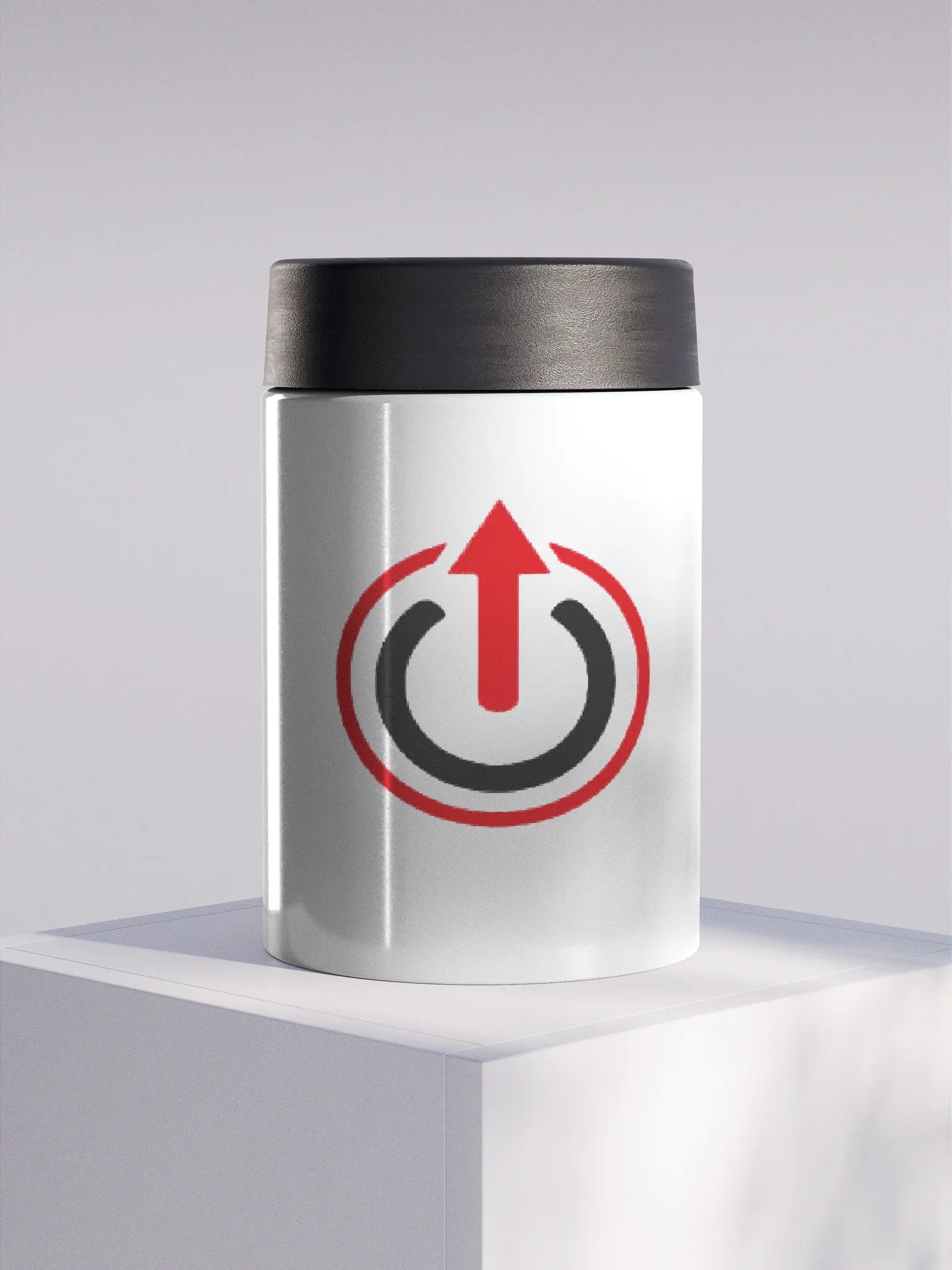 OUG Power Logo Stainless Steel Koozie product image (2)