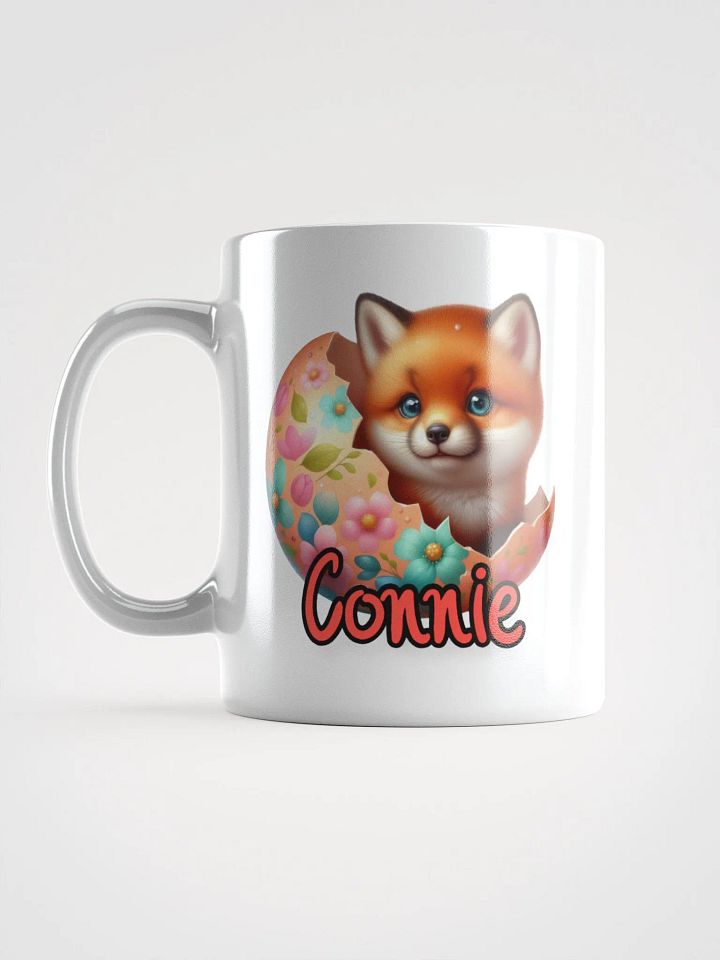 "Connie" Fox Easter Egg - White Mug product image (2)