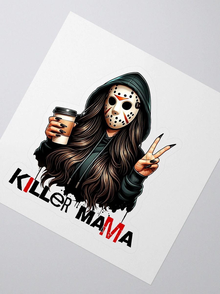 Killer Mama Peace Sign Sticker product image (2)