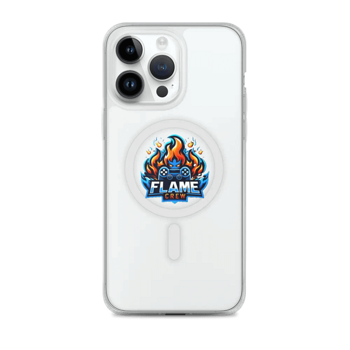 "Flame Crew Gaming" iPhone® MagSafe® Clear Case product image (2)