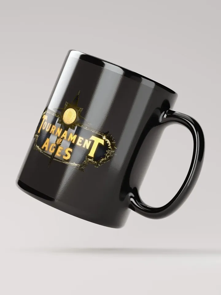 Tournament of Ages - Full Logo - Black Glossy Mug product image (4)