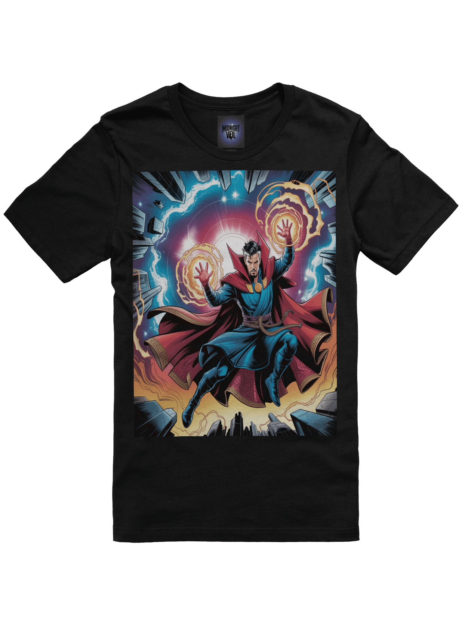 Doctor Strange Urban Eclipse Supersoft T-Shirt – Sorcerous Blast Veil product image (3)