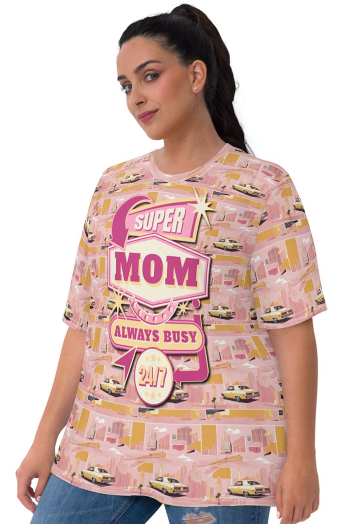 Super Mom All Over Print T-shirt product image (2)