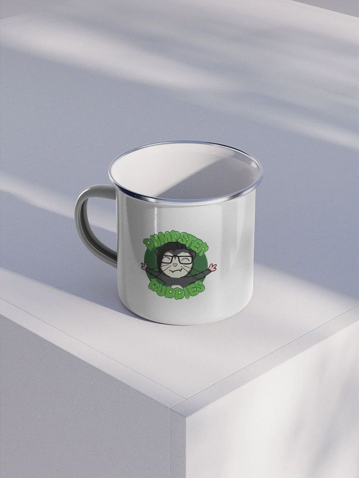 Dumpster Buddies Enamel Mug product image (1)