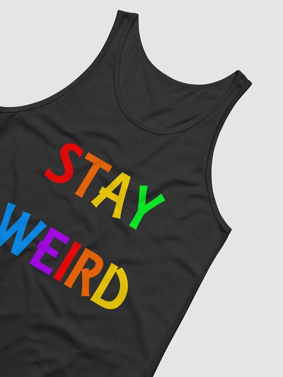 Stay Weird Rainbow - Jersey Tank product image (3)