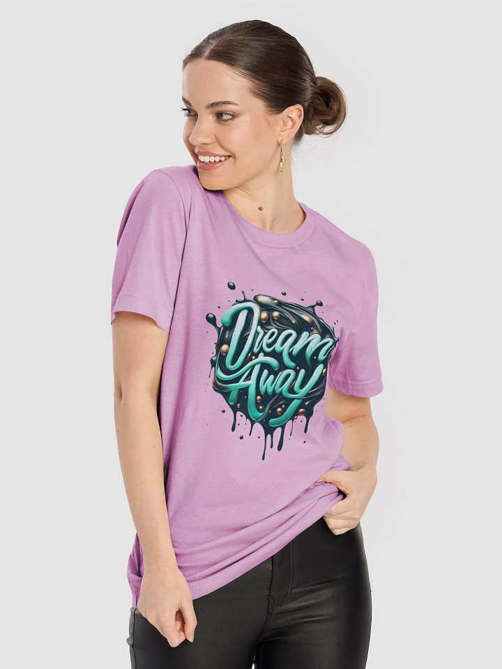 Women's Pink T-Shirt with 'Dream Away' Design – Stylish, Comfortable, and Perfect for Everyday Wear! product image (1)