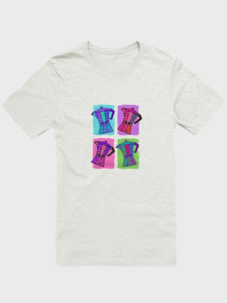 Pop-art Moka Print T-shirts product image (1)