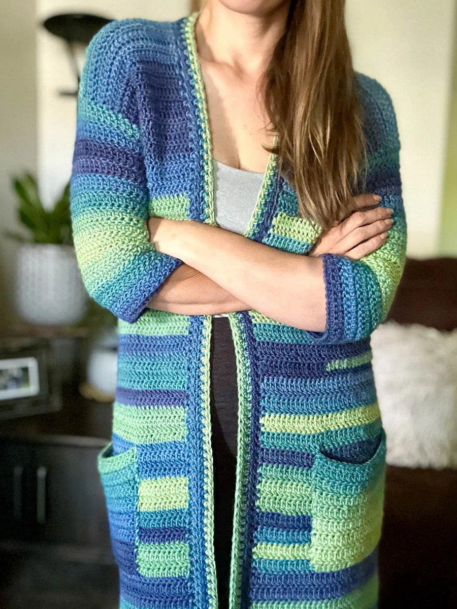 Hedonist Housecoat Crochet Pattern product image (4)