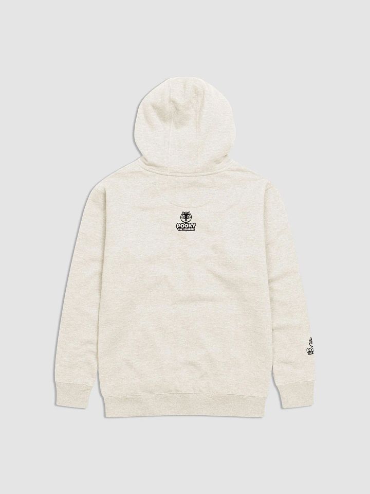 Super Soft Hoodie: Support Family Farms, sign and squirrel, logo on back product image (2)