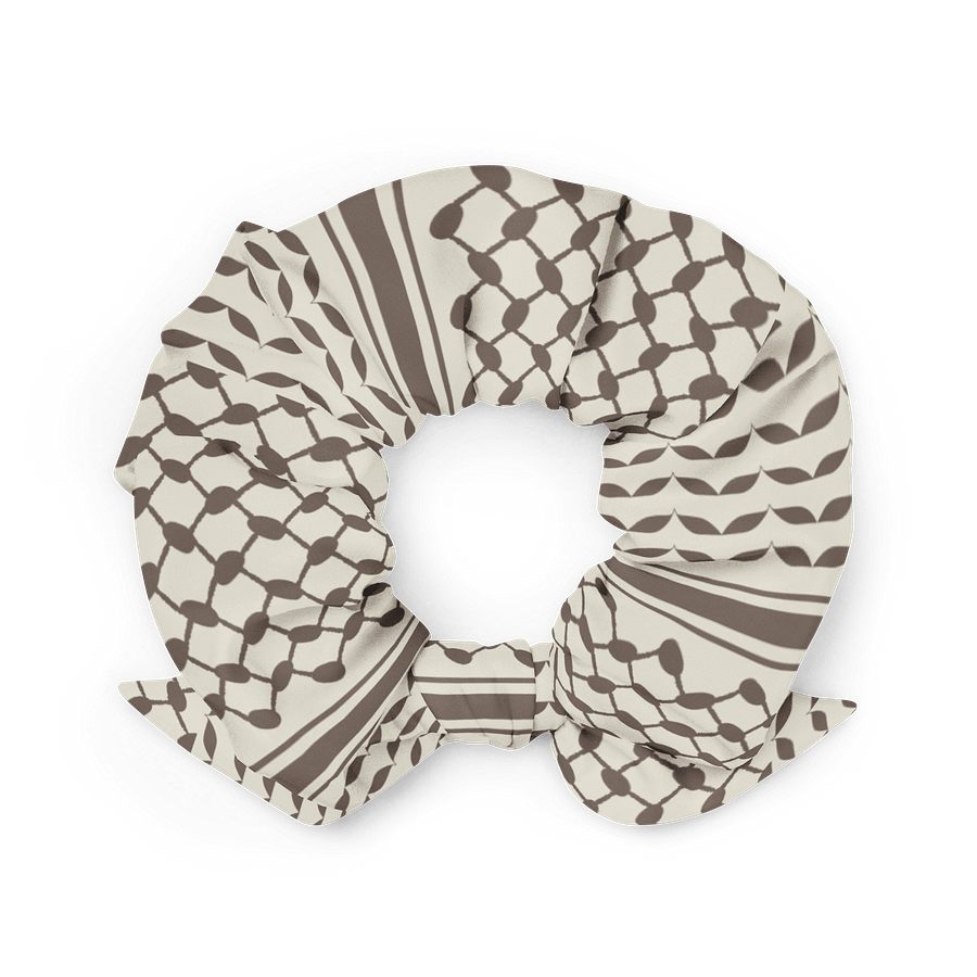 Brown Kufiya Scrunchie product image (3)