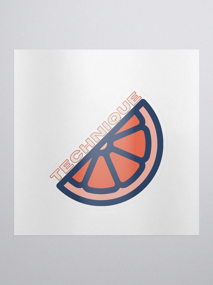 Technique Sticker product image (1)