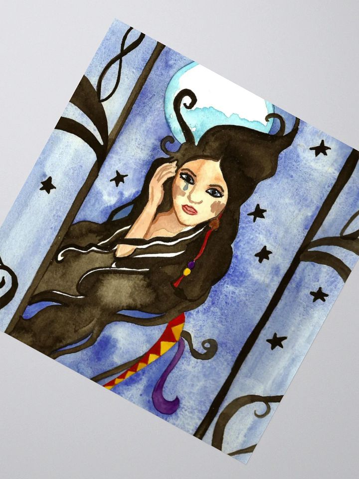 Kuutar Goddess Of The Moon Sticker product image (5)