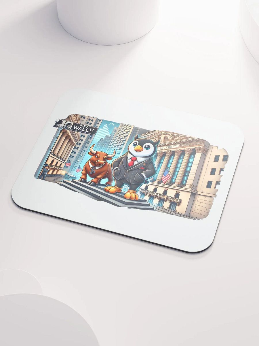 Penguin of Wall Street Mouse Pad product image (6)