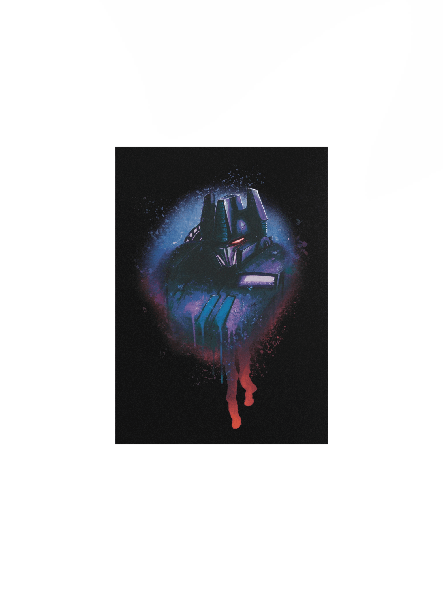Graphic Spray Poster - Villain (Black) product image (1)
