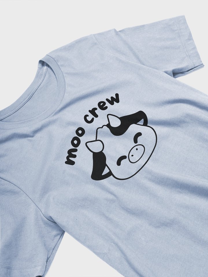 Moo Crew Supersoft Tee (printed in black) product image (2)