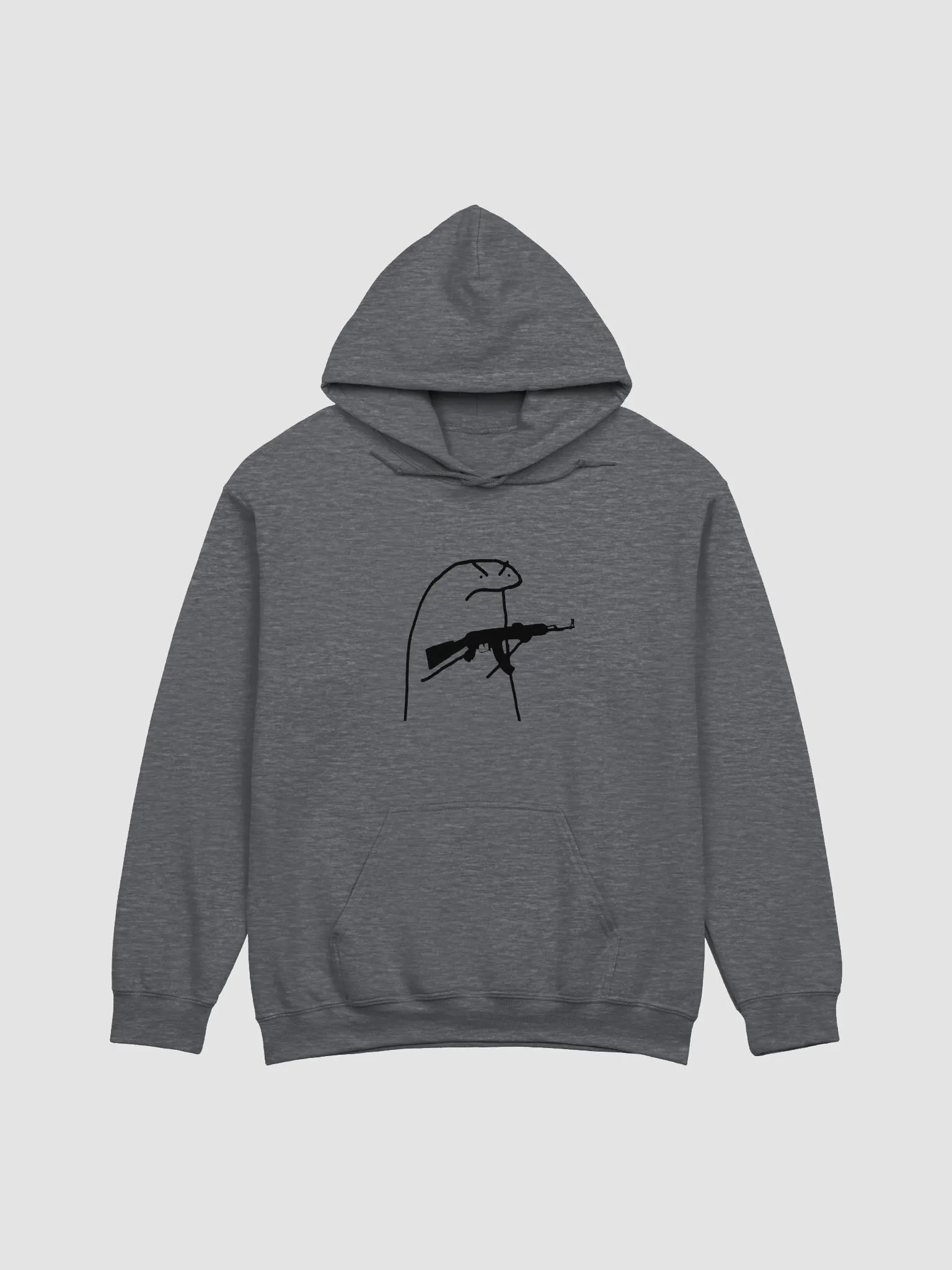 Ak 47 Meme Drawn Minimalist Figure Hoodie product image (11)