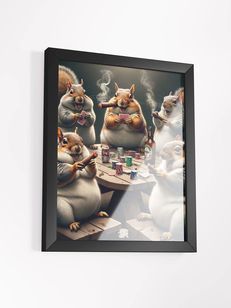 Squirrel Poker Print product image (3)