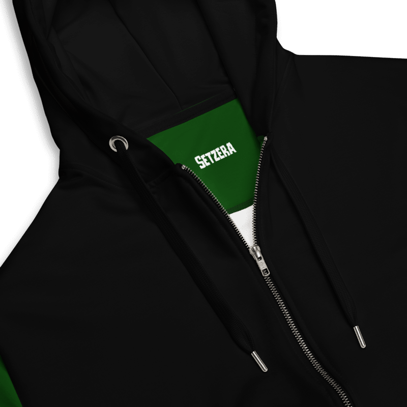 Setzera Green and Black Hoodie product image (5)
