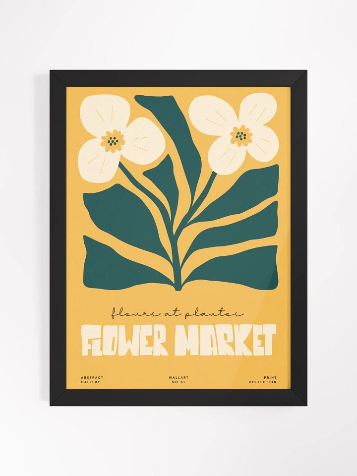 Flower Market No.81 - Framed Poster product image (1)