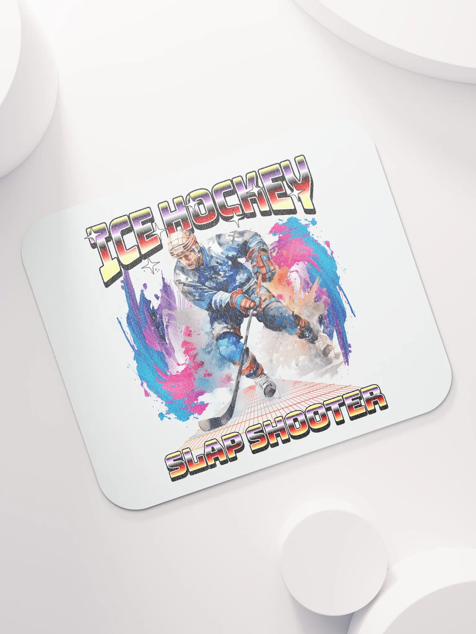Ice Hockey Slap Shooter Dynamic Mouse Pad product image (5)