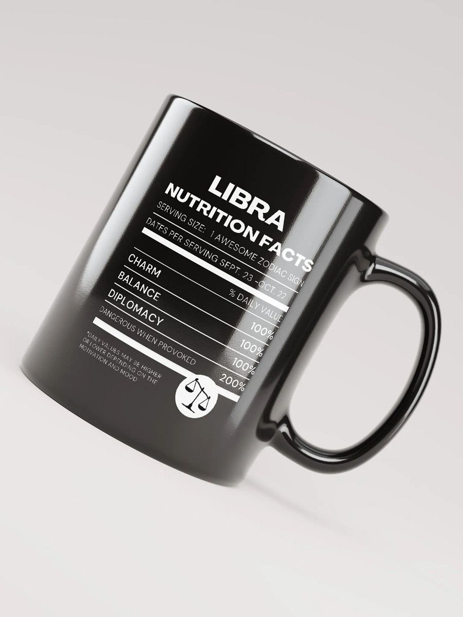 Libra Nutrition Facts Mug product image (8)