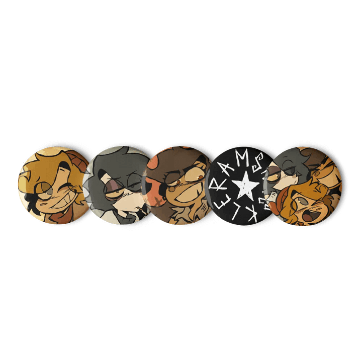 Ramshackle Trio Buttons product image (1)